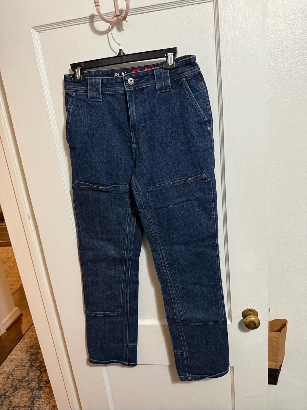 Women’s dark wash Dickies Flex Carpenter Flex Pants